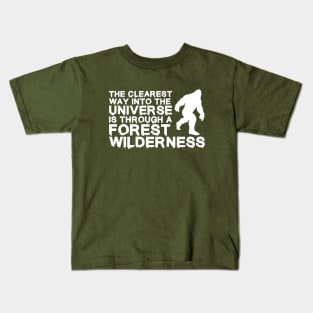 Bigfoot: Into the Wilderness Kids T-Shirt